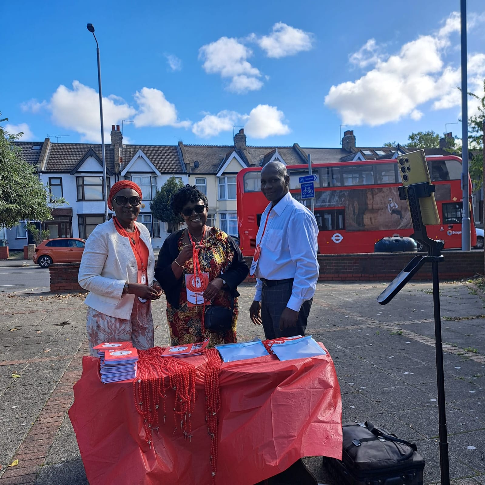 Apostolate outreach at Christ the King Chingford London